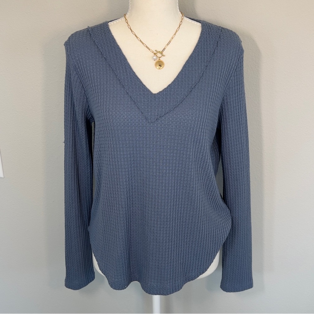 Altar'd State Gray Knit Top